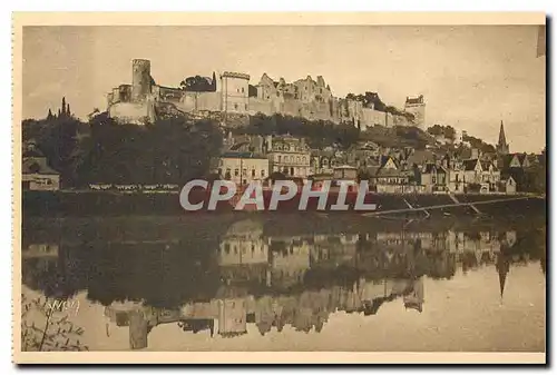 Cartes postales La Douce France Chateaux de la Loire Chateau de Chinon