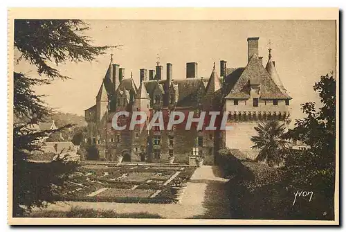 Cartes postales La Douce France Chateaux de la Loire Chateau de Langeais