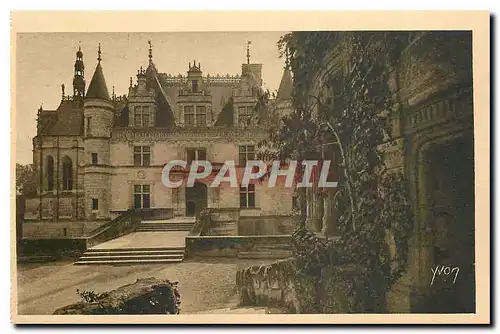 Ansichtskarte AK La Douce France Chateaux de la Loire Le Chateau de Chenonceaux Aile Thomas Bohier et detail de l