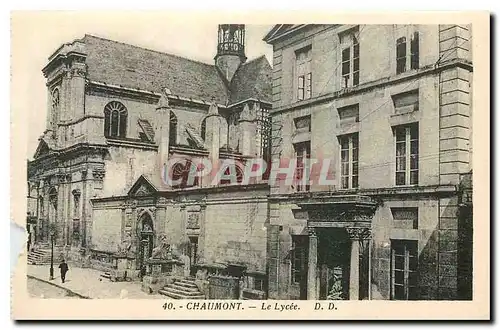 Cartes postales Chaumont Le Lycee