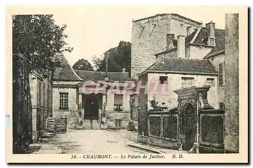 Cartes postales Chaumont Le Palais de Justice