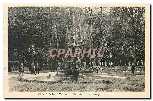 Cartes postales Chaumont La Fontaine du Boulingrin