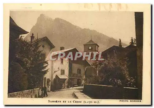 Cartes postales Samoens et le Criou