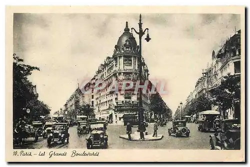 Cartes postales Paris les Grands Boulevards