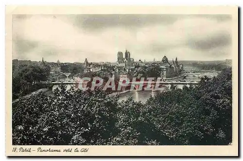 Cartes postales Paris Panorama vers la Cite