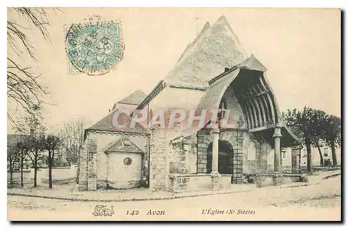 Cartes postales Avon l'Eglise