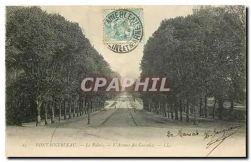 Cartes postales Fontainebleau Le Palais l'Avenue des Cascades