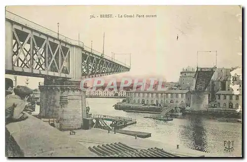 Cartes postales Brest Le Grand Port ouvert