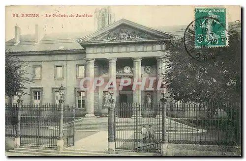 Cartes postales Reims Le Plais de justice