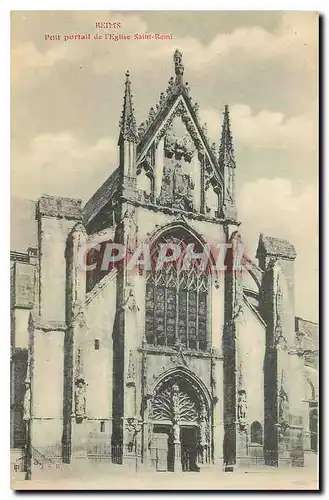 Cartes postales Reims Poit Portail de l'Eglise Saint Remi