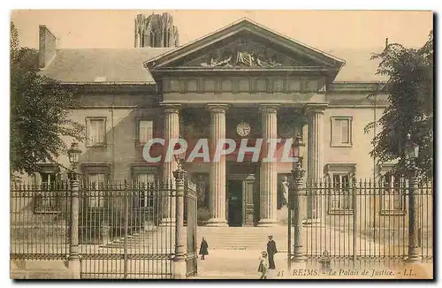 Cartes postales Reims Le Palais de Justice