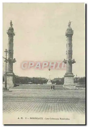 Cartes postales Bordeaux Les Colonnes Rostrales