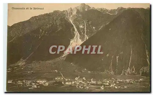 Cartes postales Chamonix et le Brevent