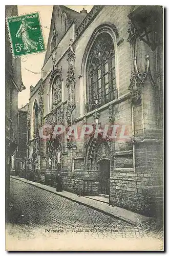 Cartes postales Peronne Facade de l'Eglise