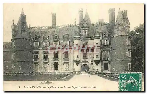 Ansichtskarte AK Maintenon Le Chateau Facade Septentrionale