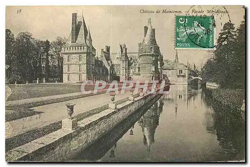 Cartes postales Chateau de Maintenon Facade