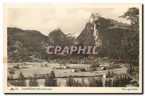 Cartes postales Samoens Hte Savoie Vue Generale