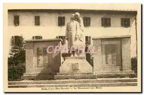 Cartes postales Samoens Hte Savoie Le Monument aux Morts