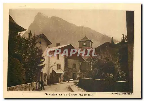 Cartes postales Samoens et le Criou