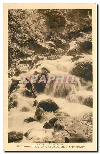 Cartes postales Le Torrent de la Cascade du Nant d'Ant