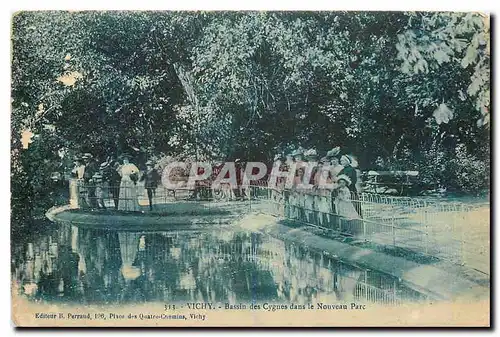 Cartes postales Vichy Bassin des Cygnes dans le Nouveau Parc