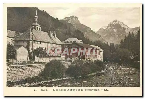 Ansichtskarte AK Sixt l'ancienne Abbaye et le Tenneverge