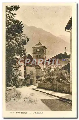 Cartes postales Samoens l'Eglise