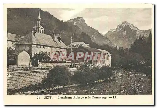 Ansichtskarte AK Sixt l'ancienne Abbaye et le Tenneverge