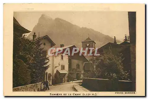 Cartes postales Samoens et le Criou