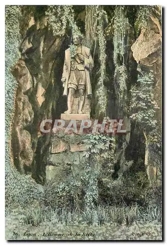 Cartes postales Lyon l'Homme de la Roche