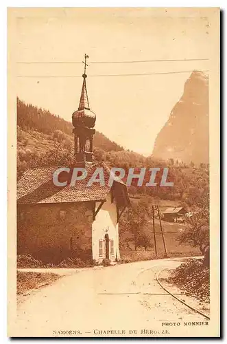 Cartes postales Samoens Chapelle de Berouze