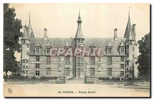 Cartes postales Nevers Plaais Ducat