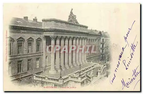Cartes postales St Etienne Place de Justice