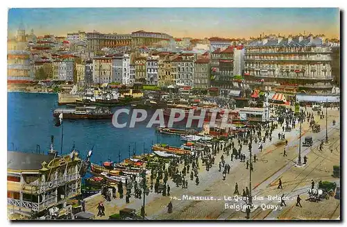 Cartes postales Marseille Le Quai des Belges