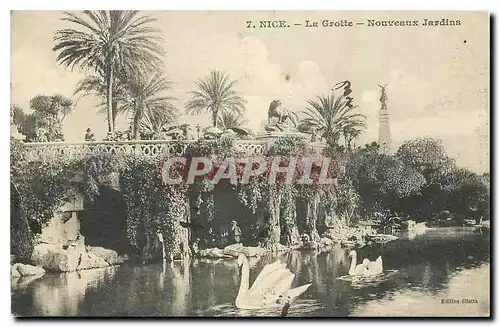 Cartes postales Nice La Grotte Nouveaux Jardins