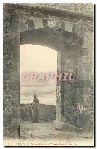 Cartes postales Saint Malo Porte des Champs