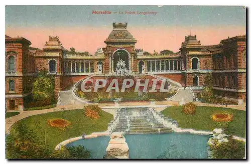 Cartes postales Marseille Le Palais Longchamp