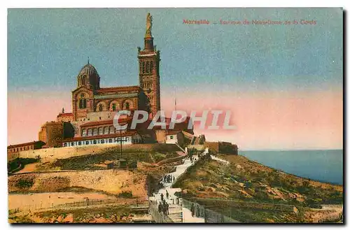 Cartes postales Marseille Basilique de Notre Dame