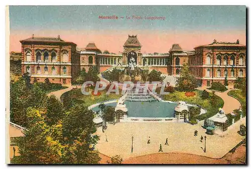 Cartes postales Marseille Le Palais Longchamp