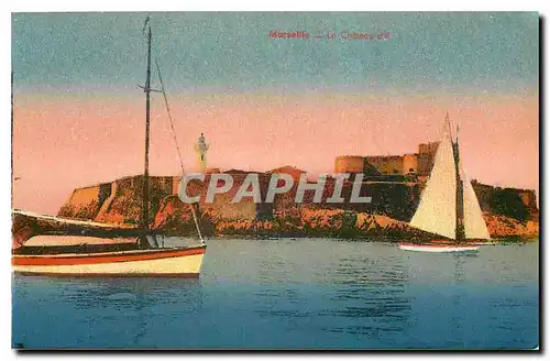 Cartes postales Marseille Le chateau d'If