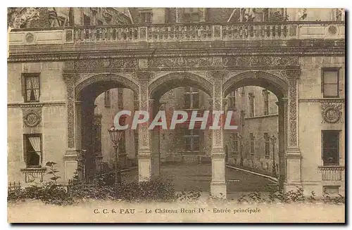 Cartes postales Pau Le Chateau Henri IV