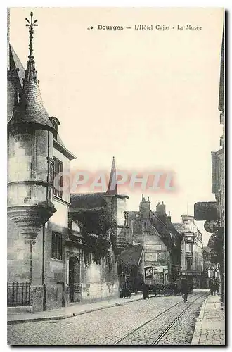 Cartes postales Bourges l'Hotel Cujas Le Musee