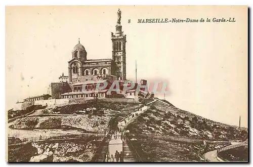 Cartes postales Marseille Notre Dame de la Garde