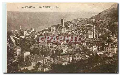 Cartes postales La Turbie Vue Generale