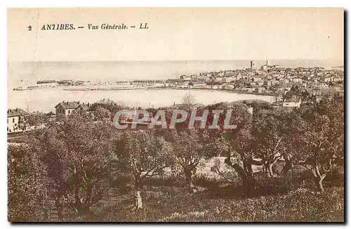 Cartes postales Antibes Vue generale