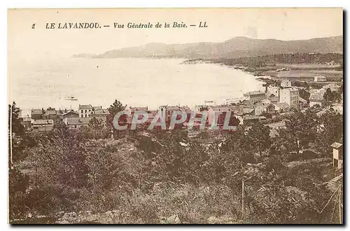 Ansichtskarte AK Le Lavandou Vue generale de la Baie