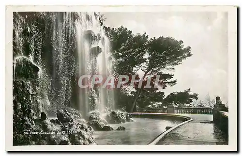 Cartes postales Nice Cascade du Chateau