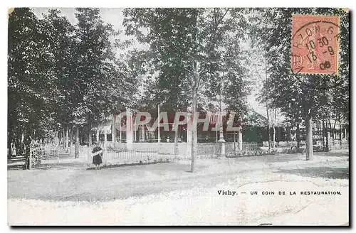 Cartes postales Vichy Un coin de la restauration