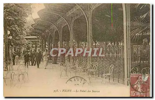 Cartes postales Vichy La palais des Sources