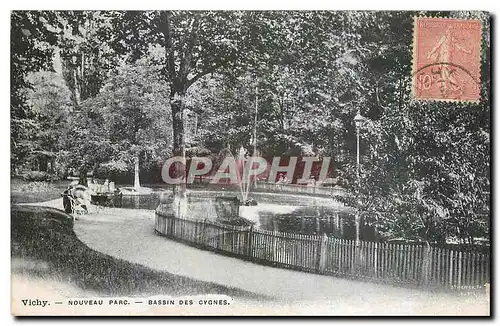 Ansichtskarte AK Vichy Nouveau Parc Bassin des Cygnes